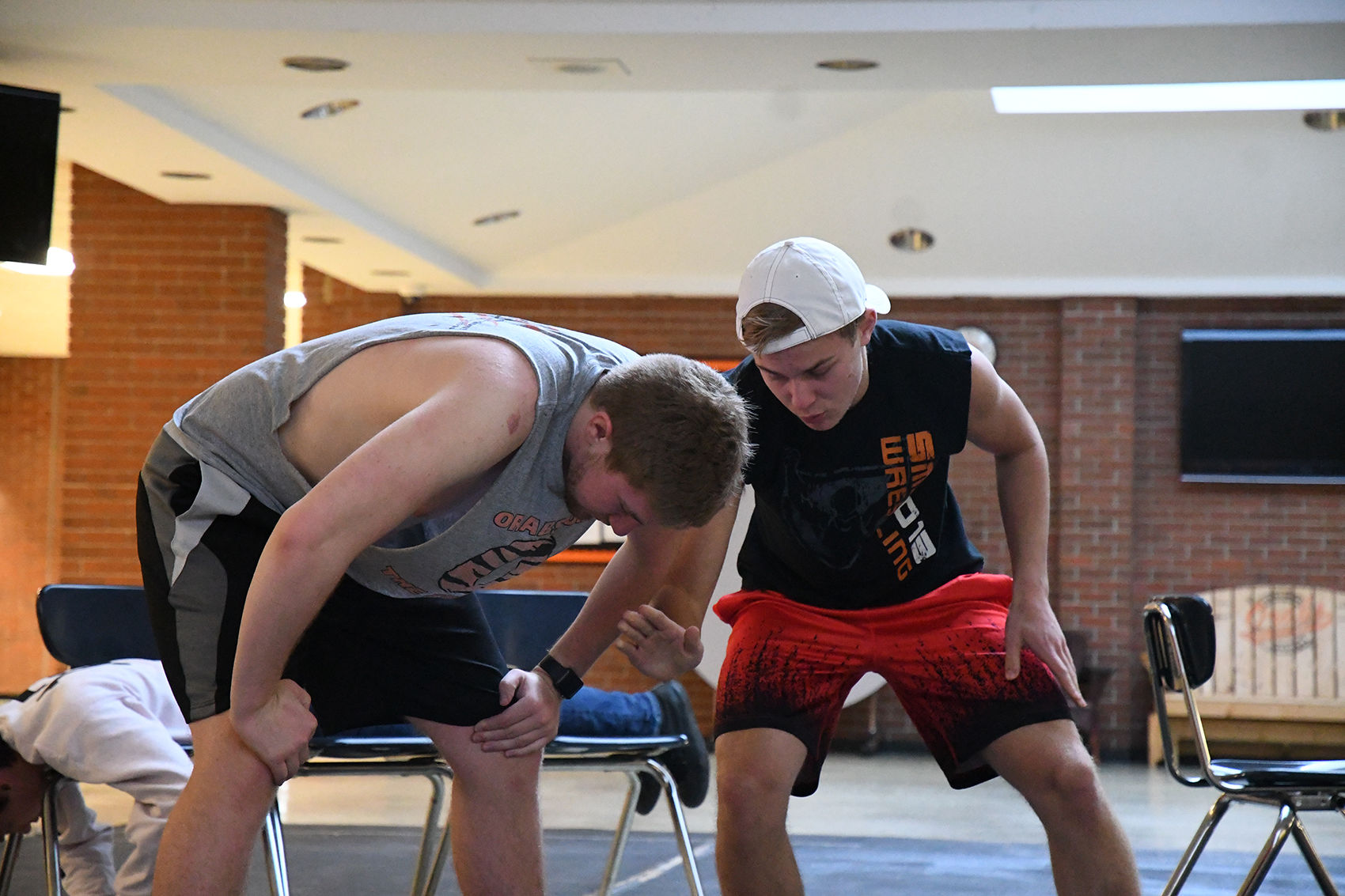 "Escanaba in Da Moonlight" rehearsal